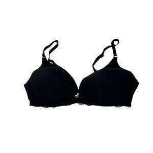 Victoria's Secret Angels Black No Wire Bra 36C